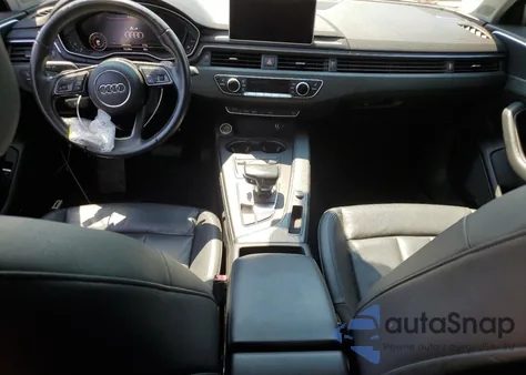 2017 Audi A4 Premium Plus from USA, damaged, VIN WAULNAF42HN026562